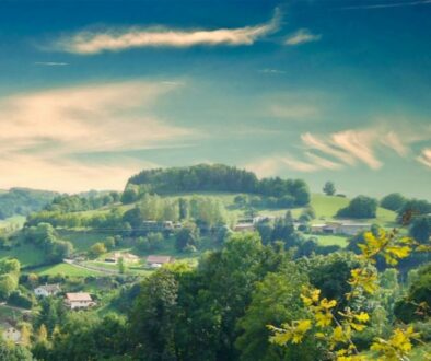 Paysage du Dauphiné - St-Michel-de-St-Geoirs - Isère