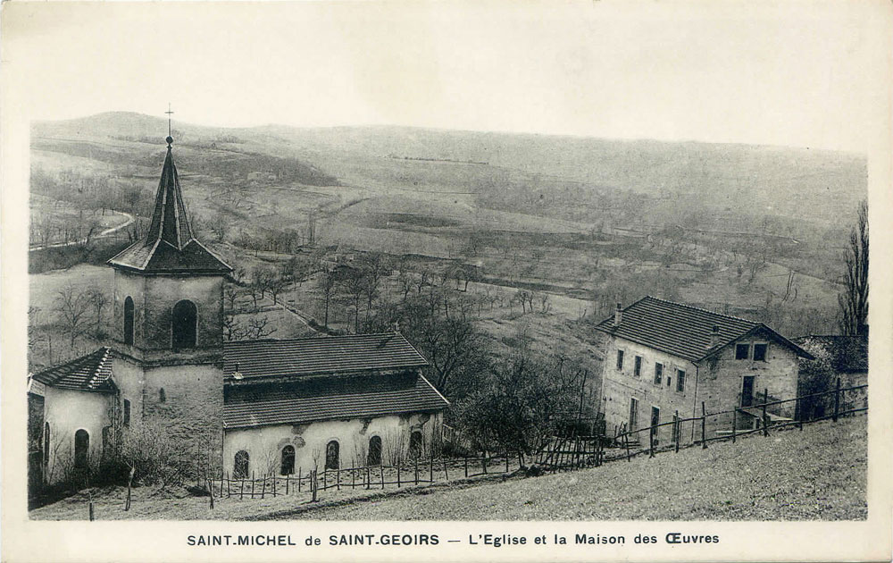 Cartes postales anciennes, St-Michel-de-St-Geoirs