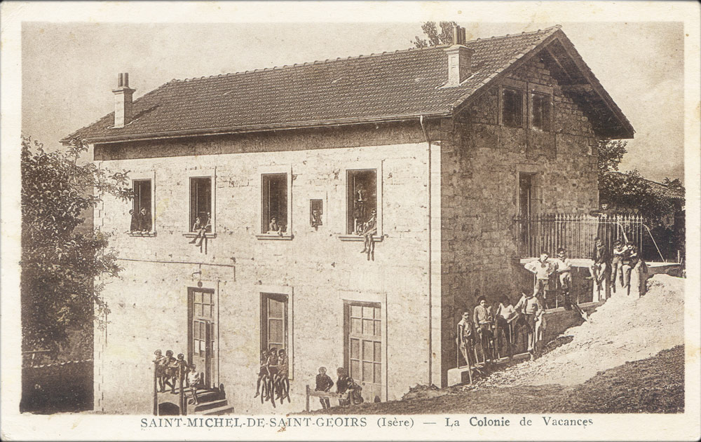 Carte postale, André Merle, St-Michel-de-St-Geoirs
