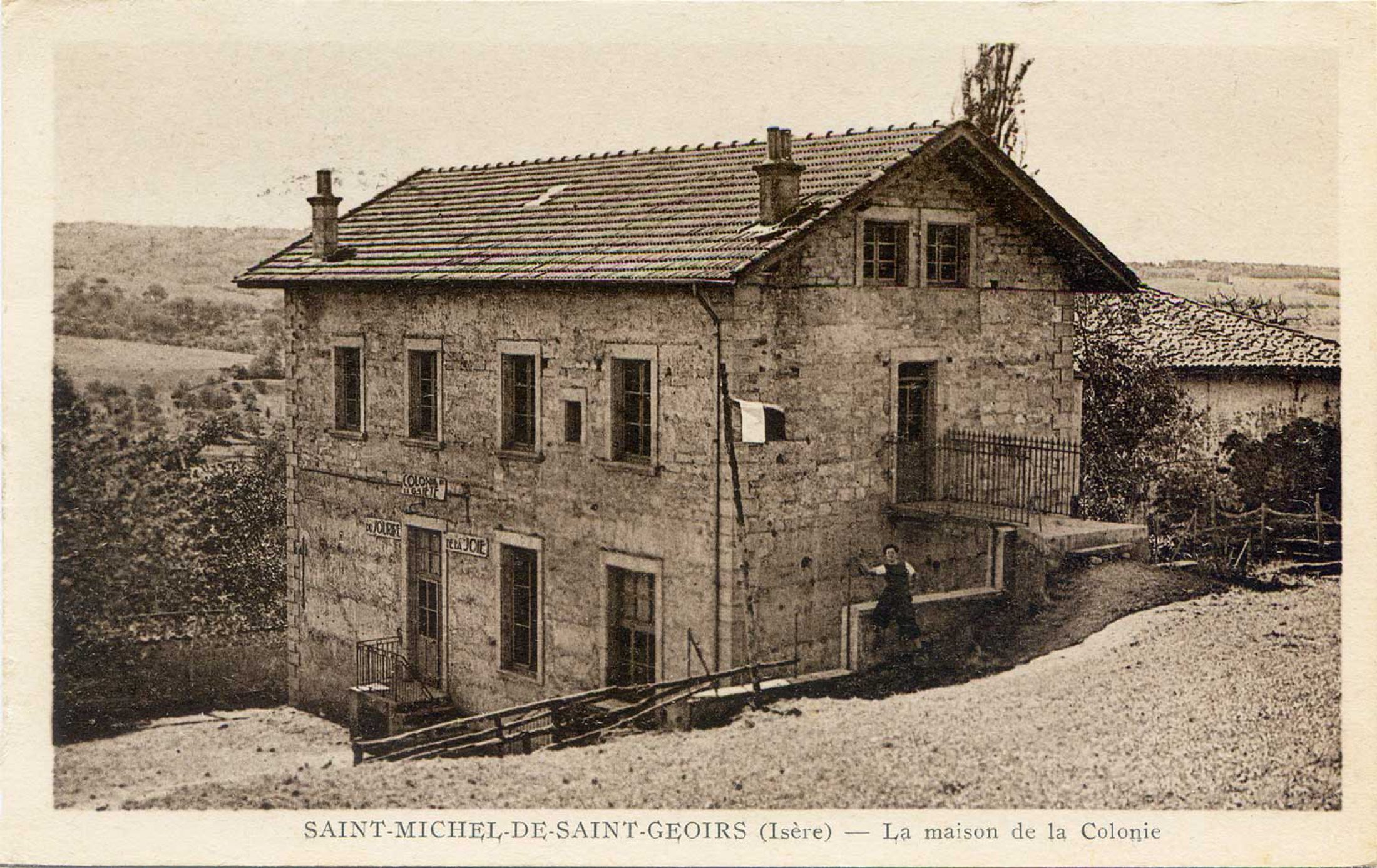 Colonies de vacances. St-Michel-de-St-Geoirs