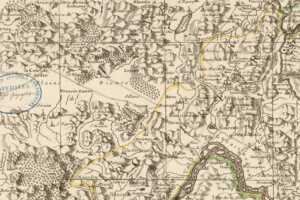 Carte Diocèse de Grenoble (détail)