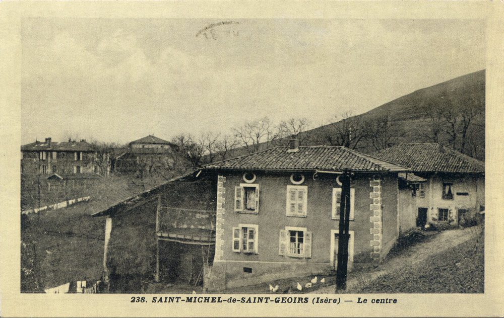 Carte postale, St-Michel-de-St-Geoirs