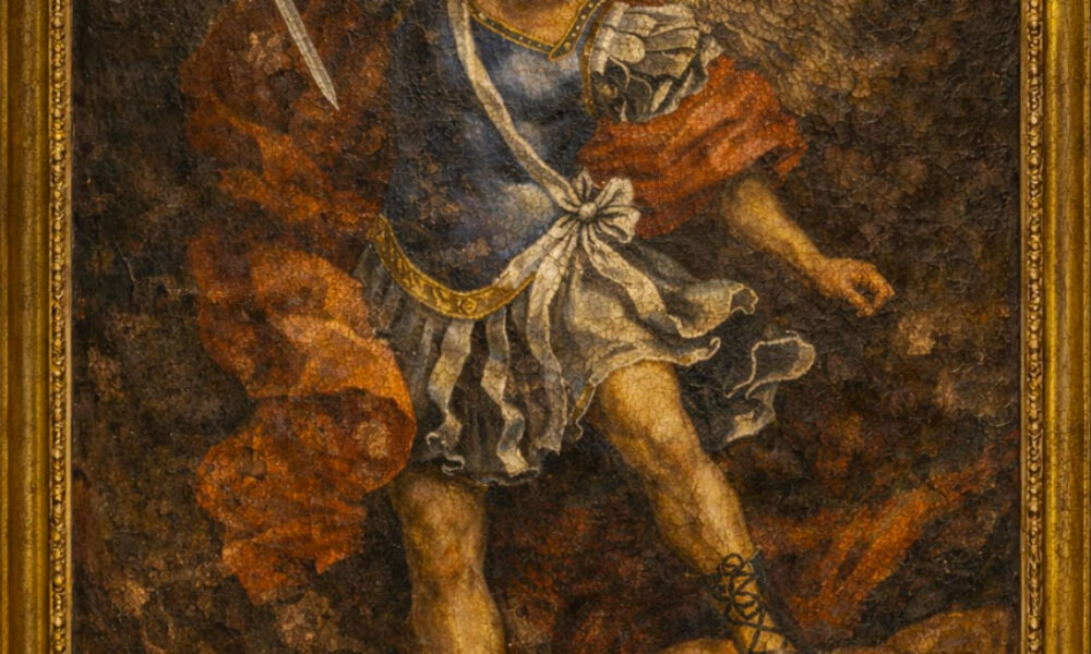 Tableau de l'église Tableau Archange Michel, Saint-Michel-de-Saint-Geoirs