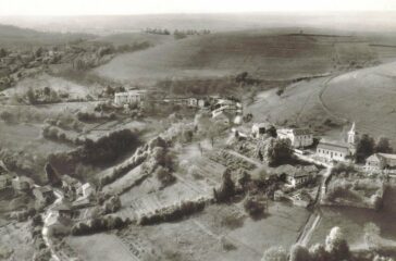 Vue aérienne, St-Michel-de-St-Geoirs